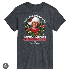 Christmas Vacation Graphic Tee - Gray